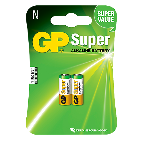 Batteri GP Super Alkaline LR1/N 2/fp