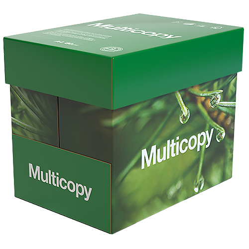 Kopieringspapper Multicopy Xpressbox A4 ohål 80 g 2500/fp