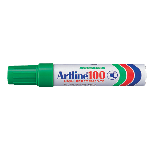 Märkpenna Artline 100 grön