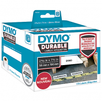 Hylletikett Dymo LabelWriter Durable 59x190 mm