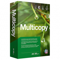 Kopieringspapper Multicopy A4 ohål 80 g 500/fp