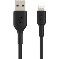 Kabel Belkin USB-A till lightning 3 m svart