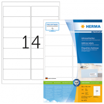 Etiketter Herma Premium 99,1x38,1 mm 1400/fp
